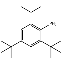 (2,4,6-Tri-tert-butylphenyl)phosphine Struktur