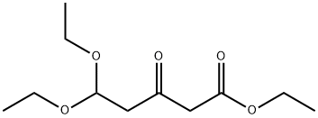 Pentanoic acid, 5,5-diethoxy-3-oxo-, ethyl ester Struktur