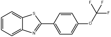 2-(4-Trifluoromethoxy-phenyl)-benzothiazole Struktur