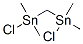 Bis-(chlorodimethylstannyl)-methane Struktur