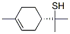 (S)-alpha,alpha,4-trimethylcyclohex-3-ene-1-methanethiol Struktur