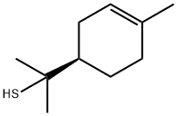 (R)-alpha,alpha,4-trimethylcyclohex-3-ene-1-methanethiol Struktur