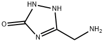 5-aminomethyl-1,2,4-triazol-3-one Struktur