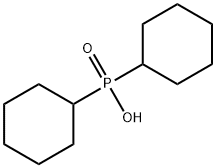 dicyclohexylphosphinic acid  Struktur