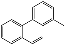 1-METHYLPHENANTHRENE Struktur