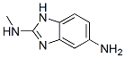 1H-Benzimidazole-2,5-diamine,  N2-methyl-  (9CI) Struktur