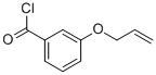 Benzoyl chloride, 3-(2-propenyloxy)- (9CI) Struktur