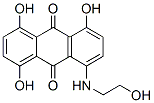 1,4,5-trihydroxy-8-[(2-hydroxyethyl)amino]anthraquinone Struktur