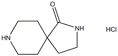 2,8-Diazaspiro[4.5]decan-1-one, hydrochloride (1:1) Struktur