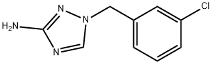 1-(3-chlorobenzyl)-1H-1,2,4-triazol-3-amine(SALTDATA: FREE) Struktur