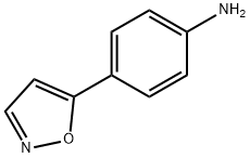 Benzenamine, 4-(5-isoxazolyl)- (9CI) Struktur