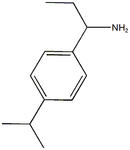 1-(4-ISOPROPYLPHENYL)PROPAN-1-AMINE Struktur