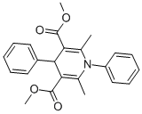 DIMETHYL 1,4-DIHYDRO-2,6-DIMETHYL-1,4-DIPHENYL-3,5-PYRIDINEDICARBOXYLATE Struktur