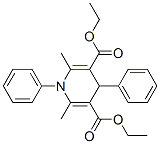 DIETHYL 1,4-DIHYDRO-2,6-DIMETHYL-1,4-DIPHENYL-3,5-PYRIDINEDICARBOXYLATE Struktur