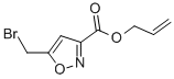 ALLYL 5-(BROMOMETHYL)ISOXAZOLE-3-CARBOXYLATE Struktur