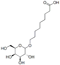 8-Carboxyoctyl -D-Galactopyranoside Struktur