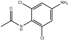 N-(4-amino-2,6-dichloro-phenyl)acetamide Struktur