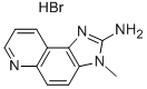 3-METHYL-3H-IMIDAZO[4,5-F]QUINOLIN-2-YLAMINE HBR Struktur