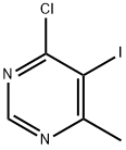 4-氯-5-碘-6-甲基嘧啶 結(jié)構(gòu)式