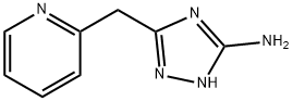 5-(Pyridin-2-ylmethyl)-4H-1,2,4-triazol-3-amine Struktur