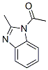 1-ACETYL-2-METHYLBENZIMIDAZOLE Struktur