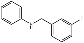 N-(3-Fluorobenzyl)aniline, 97% Struktur