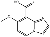 IMidazo[1,2-a]pyridine-8-carboxylic acid, 7-Methoxy- Struktur