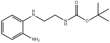 tert-Butyl 2-[(2-aminophenyl)amino]ethylcarbamate Struktur