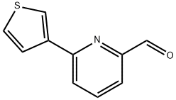 6-(3-THIENYL)PYRIDINE-2-CARBOXALDEHYDE Struktur