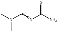 N-[(DIMETHYLAMINO)METHYLENE]THIOUREA Struktur