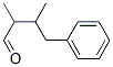 3-benzyl-2-methylbutyraldehyde Struktur