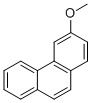 3-METHOXYPHENANTHRENE Struktur