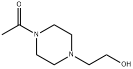 1-ACETYL-4-(2-HYDROXY-ETHYL)-PIPERAZINE X HCL Struktur