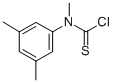 N-(3,5-DIMETHYLPHENYL)-N-METHYL-THIOCARBAMOYL CHLORIDE Struktur