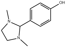 4-(1,3-dimethylimidazolidin-2-yl)phenol Struktur