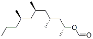 (2R,4R,6R,8R)-4,6,8-Trimethylundecane-2-ol formate Struktur