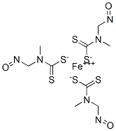 Ferric nitroso dimethyl dithiocarbamate Struktur