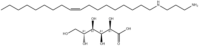 N-octadecenyl-1,3-propane diamine monogluconate Struktur