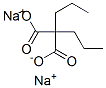 2,2-Dipropylmalonic acid disodium salt Struktur