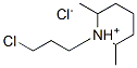 1-(3-CHLOROPROPYL)-2,6-DIMETHYLPIPERIDINIUM CHLORIDE Struktur