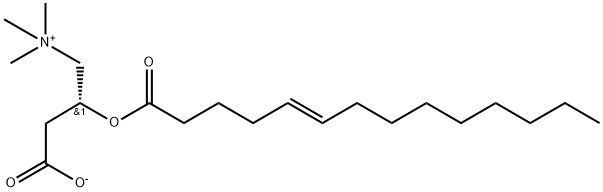 cis-5-Tetradecenoylcarnitine Struktur