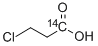 3-CHLOROPROPIONIC ACID, [1-14C] Struktur