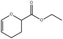 2H-Pyran-2-carboxylic acid, 3,4-dihydro-, ethyl ester Struktur