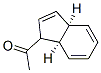 Ethanone, 1-(3a,7a-dihydro-1H-inden-1-yl)-, (3aalpha,7aalpha)- (9CI) Struktur