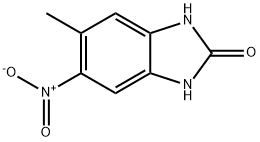 2H-Benzimidazol-2-one,1,3-dihydro-5-methyl-6-nitro-(9CI) Struktur