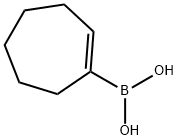 CYCLOHEPTEN-1-YLBORONIC ACID Struktur