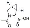 3-Azabicyclo[3.1.0]hexane-2-carboxylic acid, 3-acetyl-, (1alpha,2alpha,5alpha)- (9CI) Struktur