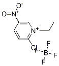 1-Ethyl-2-chloro-5-nitropyridinium Tetrafluoroborate Struktur