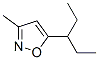 Isoxazole, 5-(1-ethylpropyl)-3-methyl- (9CI) Struktur