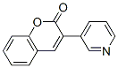 3-(3-Pyridyl)coumarin Struktur